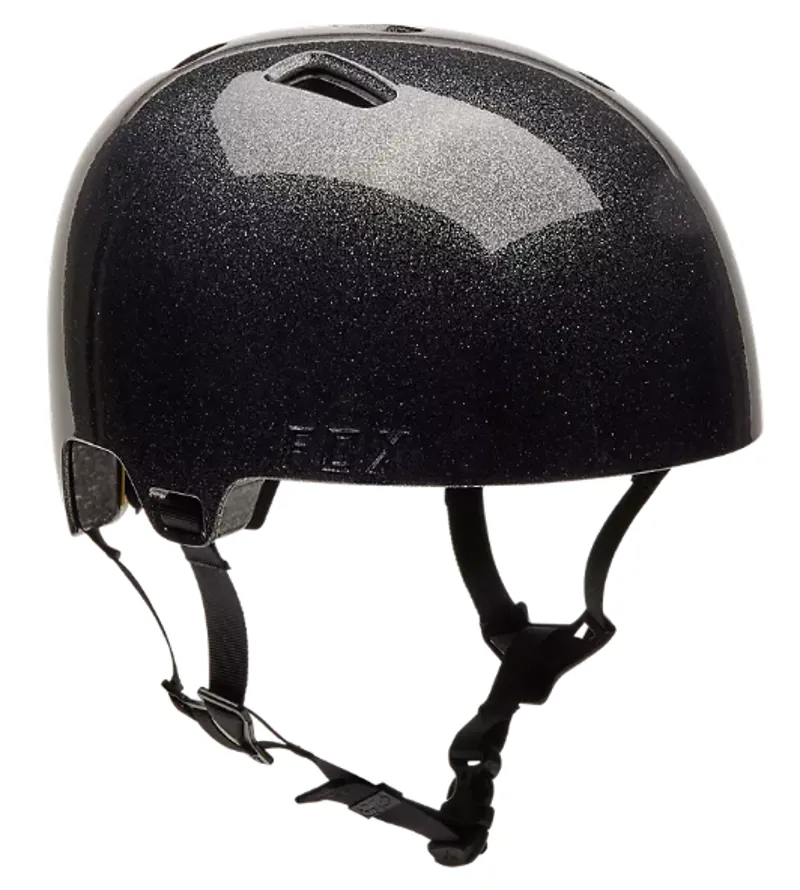 Fox Racing Flight Helmet in Silver Metal